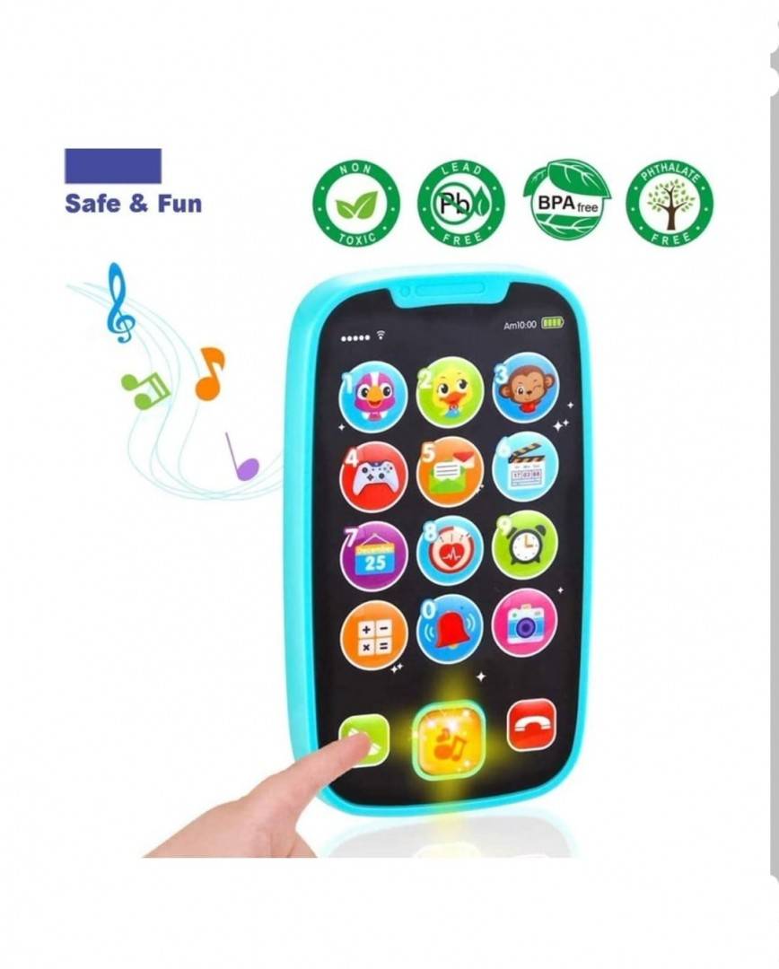 Jucarie interactiva, Primul Meu Smartphone, Hola, multicolor, 12 cm, 12 luni+