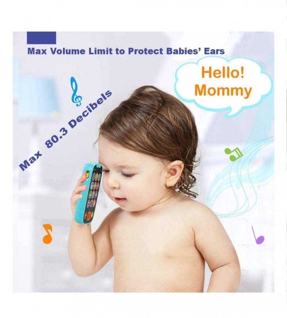 Jucarie interactiva, Primul Meu Smartphone, Hola, multicolor, 12 cm, 12 luni+
