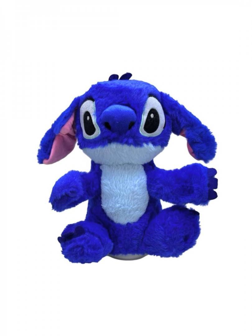 Jucarie interactiva,Stitch, sunet, inregistrare, albastru, 23 cm