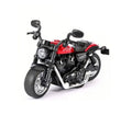 Jucarie Motocicleta cu sunete si lumini, metal, rosu, 12 cm