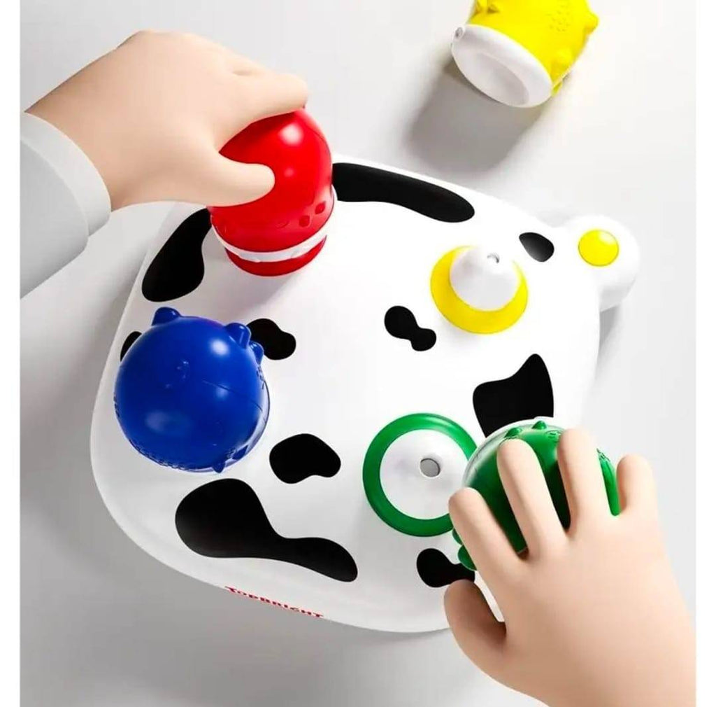 Jucarie motricitate fina Topbright, The fine Motor Skills Cow, multicolor