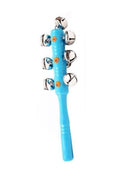 Jucarie muzicala, Clopotei cu maner, bleu, 19 cm