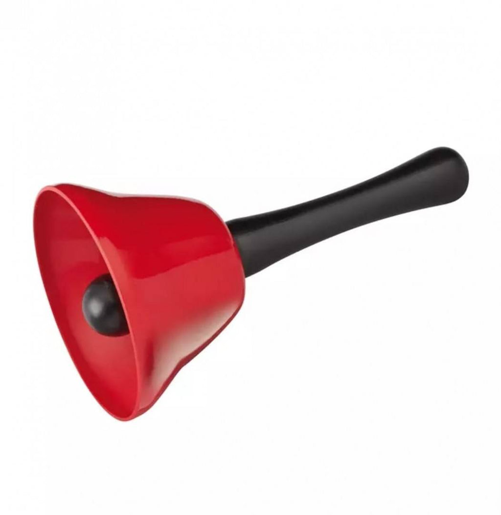 Jucarie muzicala, Clopotel cu maner, rosu, 19 cm