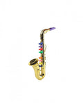 Jucarie muzicala, Saxofon de suflat, 8 clapete, auriu