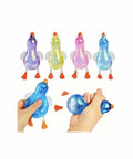 Jucarie senzoriala, Rata, squishy, antistres, 1 buc, multicolor, 15 cm