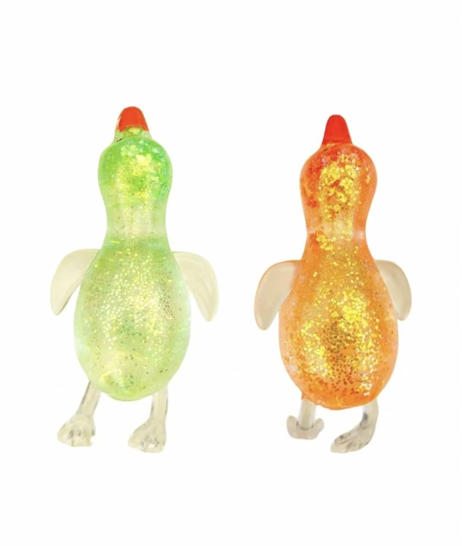 Jucarie senzoriala, Rata, squishy, antistres, 1 buc, multicolor, 15 cm