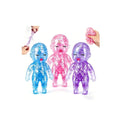 Jucarie senzoriala, Soft Squeeze, Bebelus Squishy Antistres cu Glitter, multicolor, 10 cm