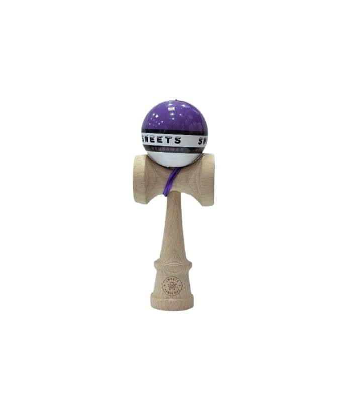 Kendama Sweets Kendamas, mov/alb, 18 cm