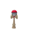 Kendama Sweets Kendamas, rosu/alb, 18 cm