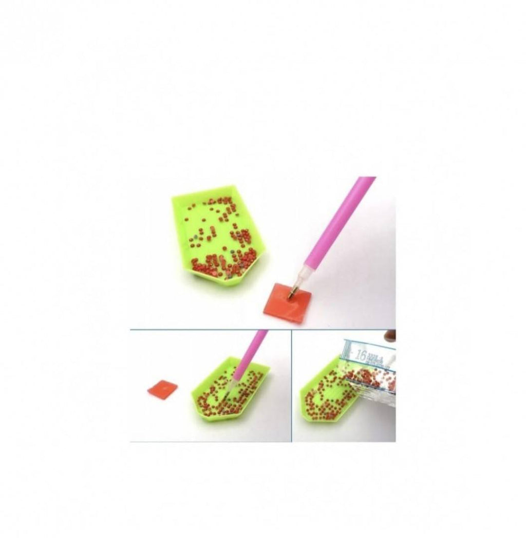 Kit de pictura cu diamant, K Pop Demon Hunters, 5D, 19 cm, multicolor, 5 ani+