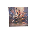 Kit de pictura cu diamant, Nick si Judy, Zootopia, 5D, 30 x 30 cm, multicolor, 5 ani+