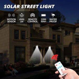 Lampa cu incarcare solara