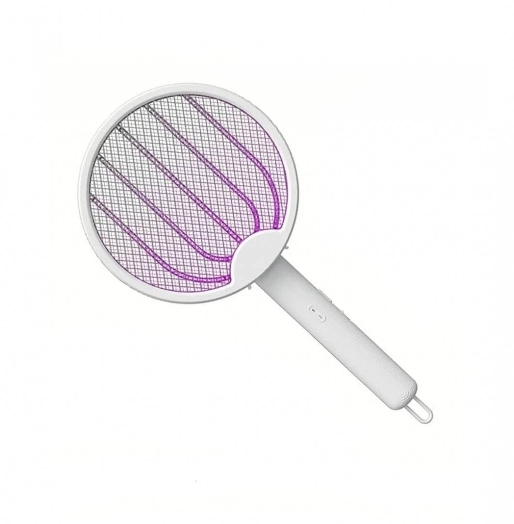 Lampa pentru capcana de tantari, cu lumina violeta, maner rotativ, alb, 47 cm