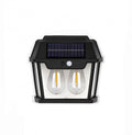 Lampa Solara de Perete LED, Felinar Dublu Teno1273, senzor miscare 5-8 metri, fara fir, 3 moduri iluminare, protectie IP65, W