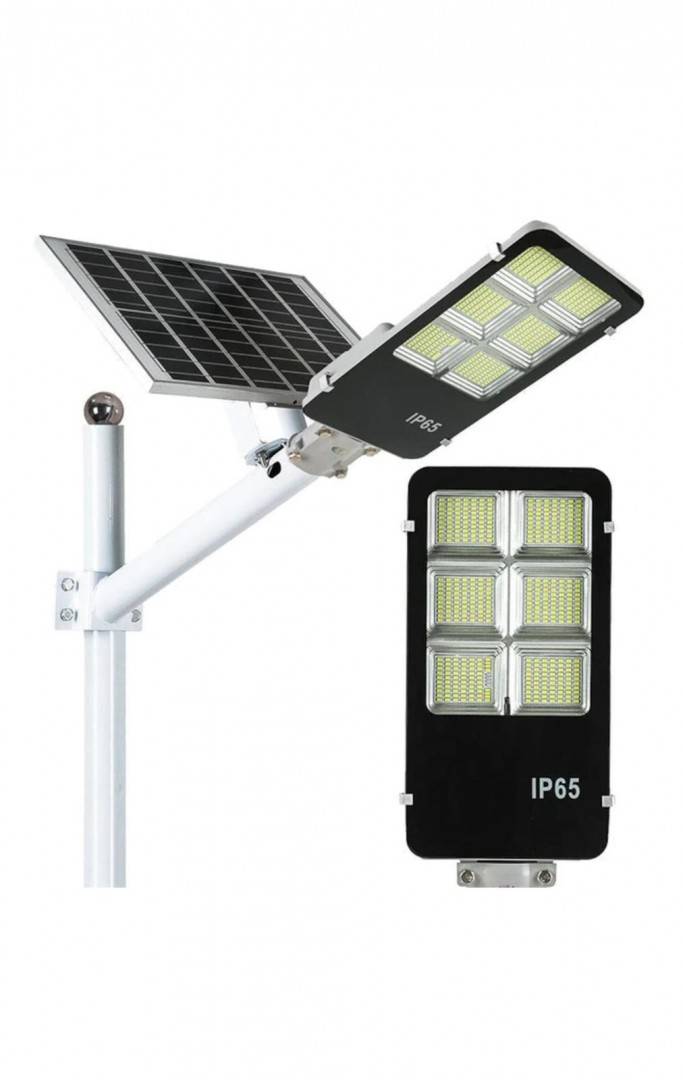 Lampa Solara Stradala - Incarcare solara Jortan 400W cu panou separat