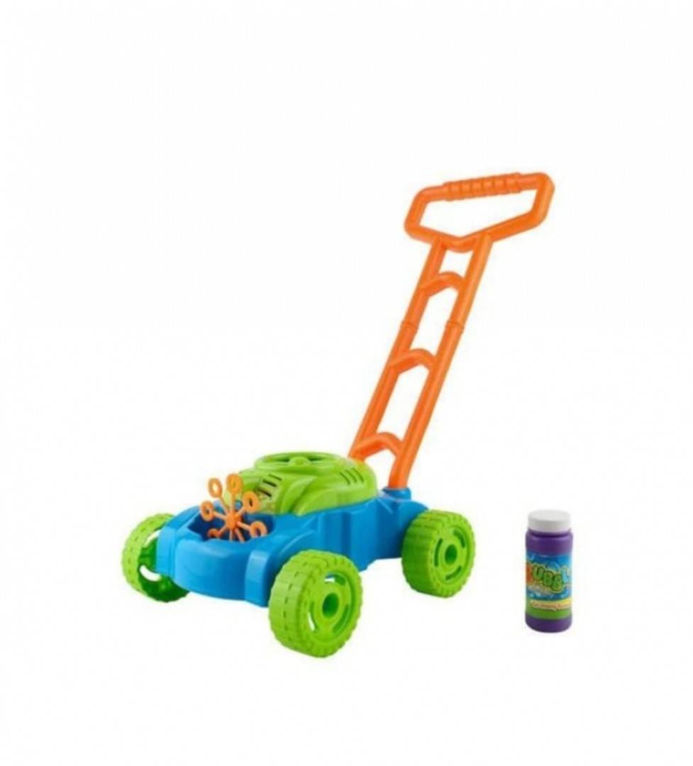 Mașină de Tuns Iarbă pentru copii, cu Bule de săpun, multicolor, 50 cm