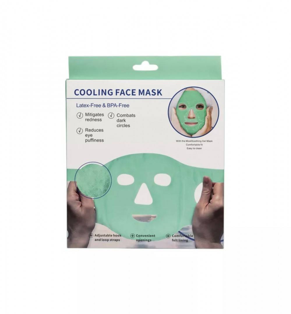 Mască Facială Răcoritoare cu Gel – Reduce Cearcănele, Roșeața și Umflarea Ochilor