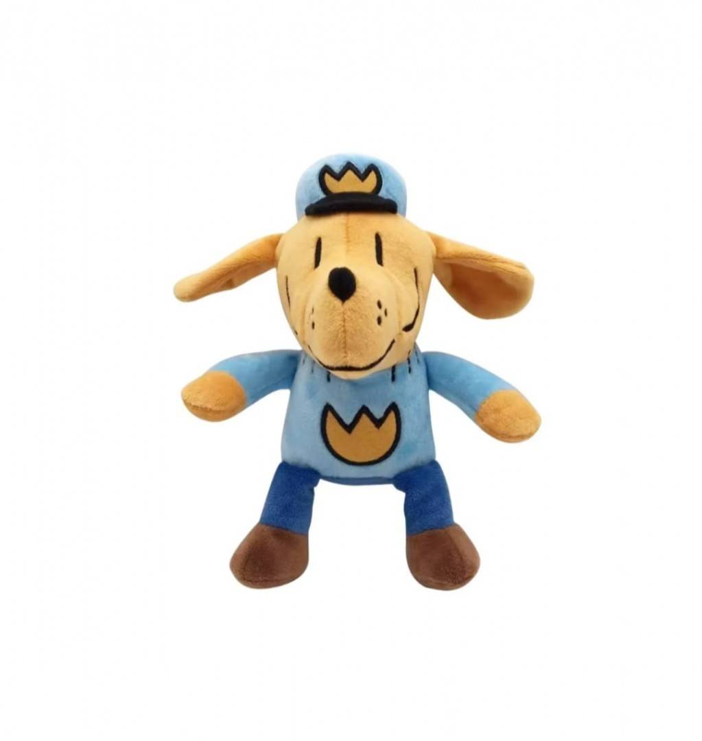 Mascota de plus, Dog Man, multicolor, 28 cm