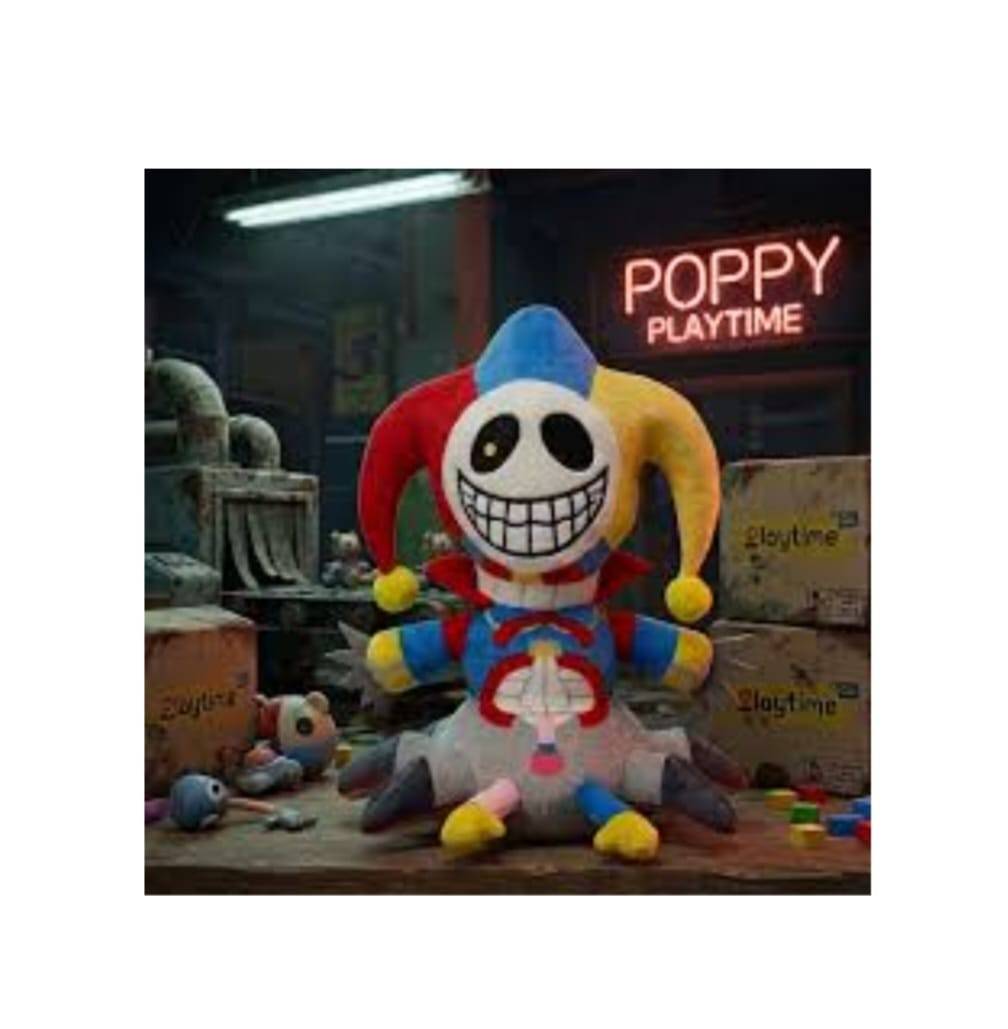 Mascota de plus, Monstru Poppy Playtime Poppy 5, Jax, multicolor, 25 cm
