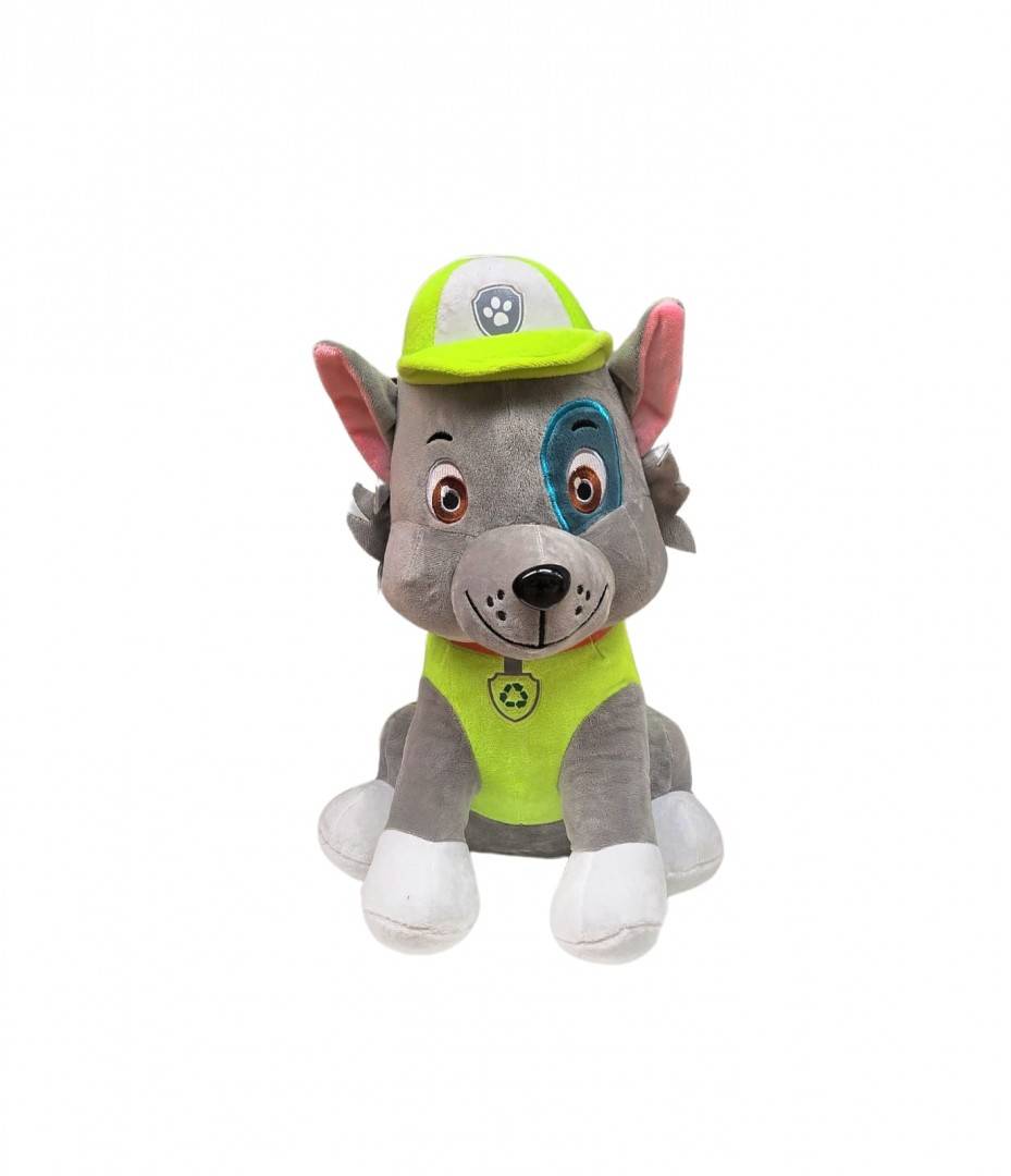 Mascota de plus, Patrula Catelusilor, MASHASHOP, Rocky, verde, 40 cm