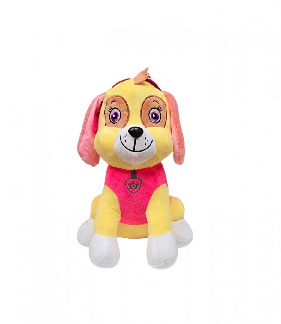 Mascota de plus, Patrula Catelusilor, MASHASHOP, Skye, roz, 40 cm