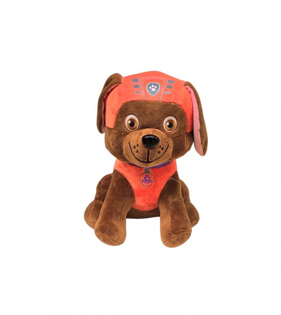 Mascota de plus, Patrula Catelusilor, MASHASHOP, Zuma, maro/portocaliu, 40  cm