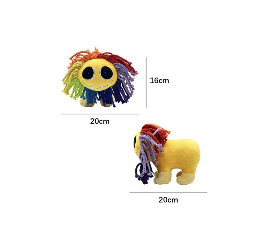 Mascota de plus, Poppy Playtime, Yarnaby, MASHASHOP, multicolor 20 cm