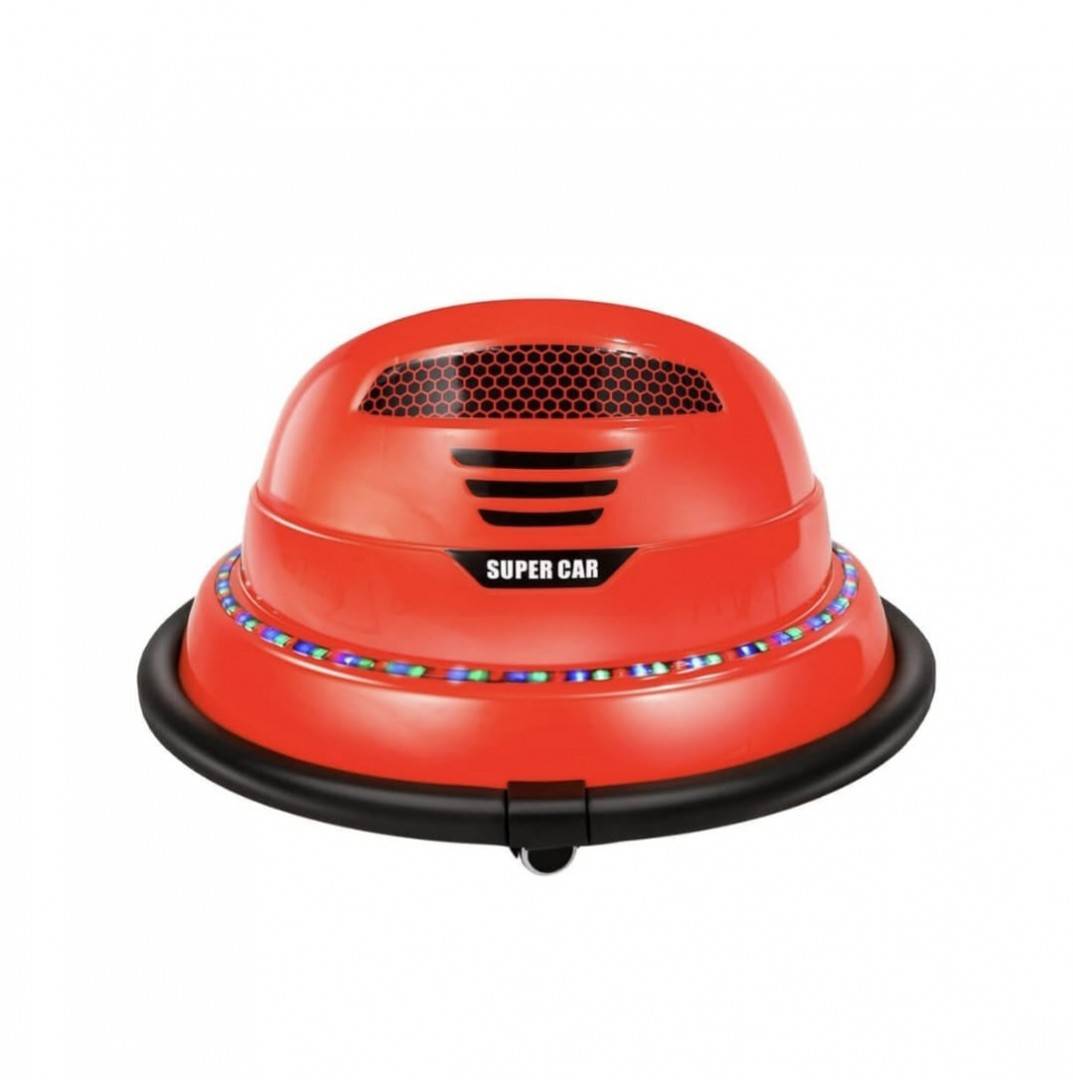 Masina electrica pentru copii, 6 V, 360°, cu baterie si telecomanda, cu ham in 5 puncte, viteza maxima de 1.2 km/h