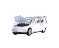 Masina metal mecanica, model Mercedes Maybach GLS 600, scara 1:24, sunete, usi mobile, capota mobila, portbagaj mobil, alb, 2