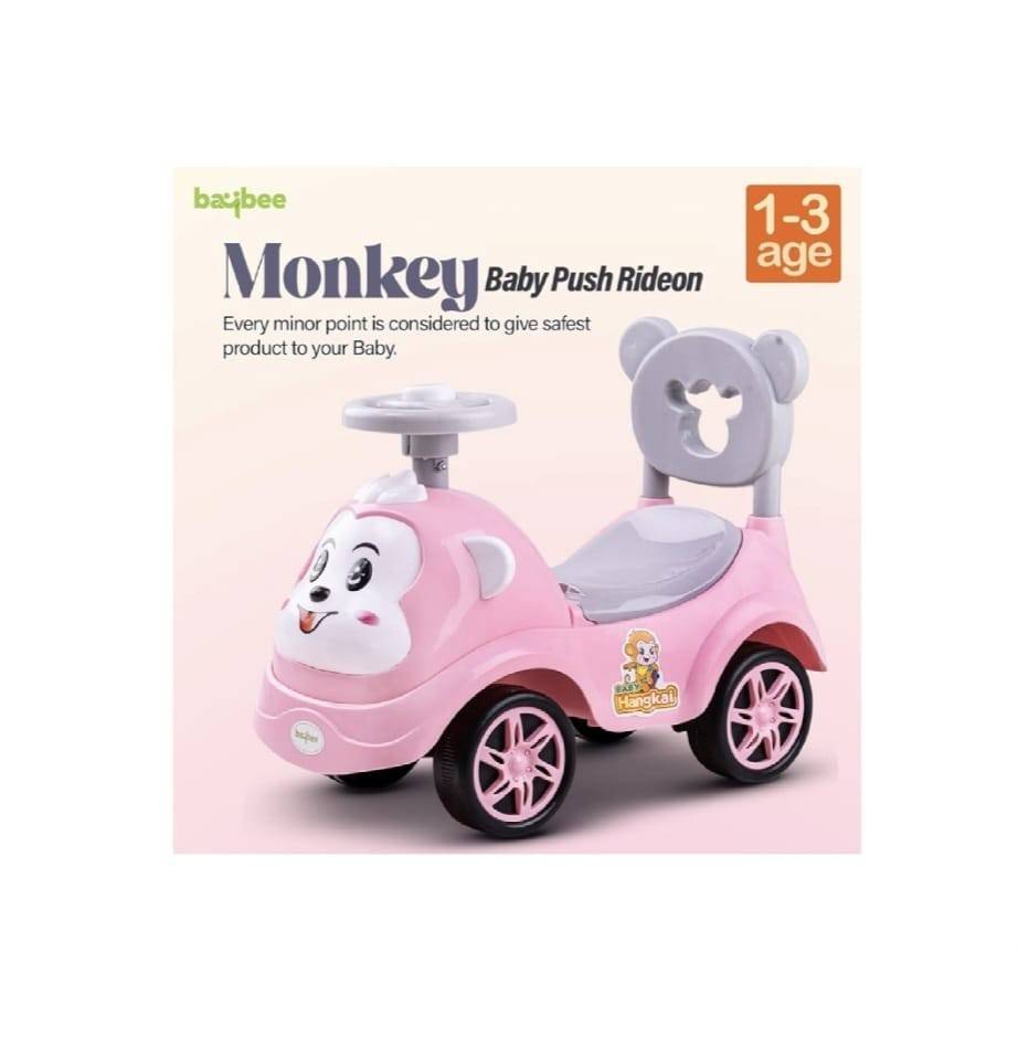 Masinuta copii fara pedale, Ride on, muzica, lumini,claxon, roz, 1 an+