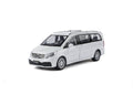 Masinuta metal mecanica, Mercedes-Benz V-Class V260, scara 1:24, usi mobile, capota mobila, portbagaj mobil, alb, 20 cm