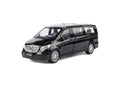 Masinuta metal mecanica, Mercedes-Benz V-Class V260, scara 1:24, usi mobile, capota mobila, portbagaj mobil, negru, 20 cm