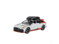 Masinuta metalica, AUDI Rs6 Conversivel, usi mobile, capota mobila, portbagajul mobil, alb, 16 cm