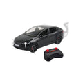 Masinuta metalica cu telecomanda, Tesla X, 1:22, usi mobile,fum, capota mobila, acumulator, negru, 20 cm