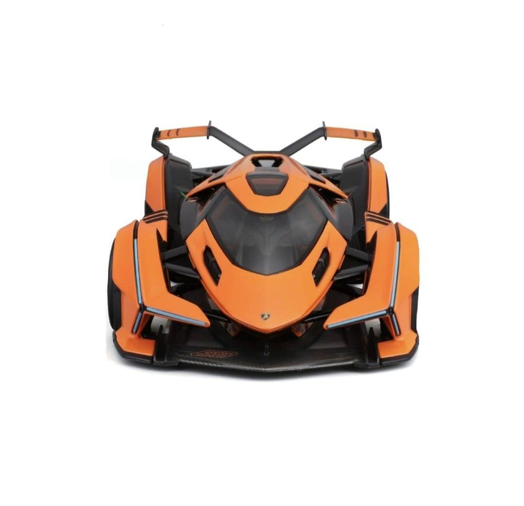 Masinuta metalica, Lamborghini V12 Vision Gran Turismo, 1:18, usi mobil, portbagaj mobil, capota mobila, 21 cm