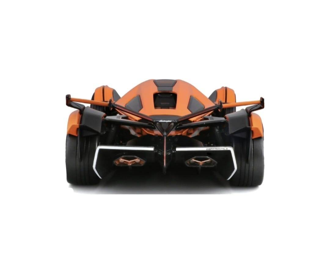 Masinuta metalica, Lamborghini V12 Vision Gran Turismo, 1:18, usi mobil, portbagaj mobil, capota mobila, 21 cm