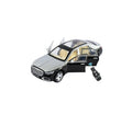 Masinuta metalica cu cheie, Mercedes Maybach S 680, 1:24, usi mobile, capota mobila, portbagaj mobil, negru, 20 cm