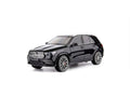 Masinuta metalica mecanica, Jeep Mercedes GLE 350, 1:24, usi mobile, capota mobila, portbagajul mobil, negru, 20 cm