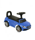 Masinuta Super Car, muzica si sunete, albastru, fara pedale, 1an+