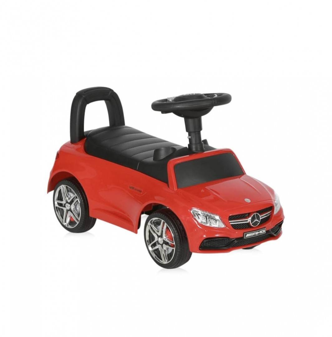 Masinuta Super Car, muzica si sunete, rosu, fara pedale, 1an+