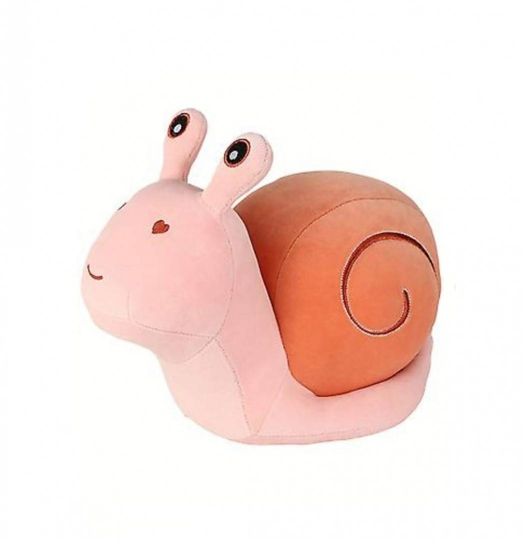 Melc de plus, roz, 20 cm