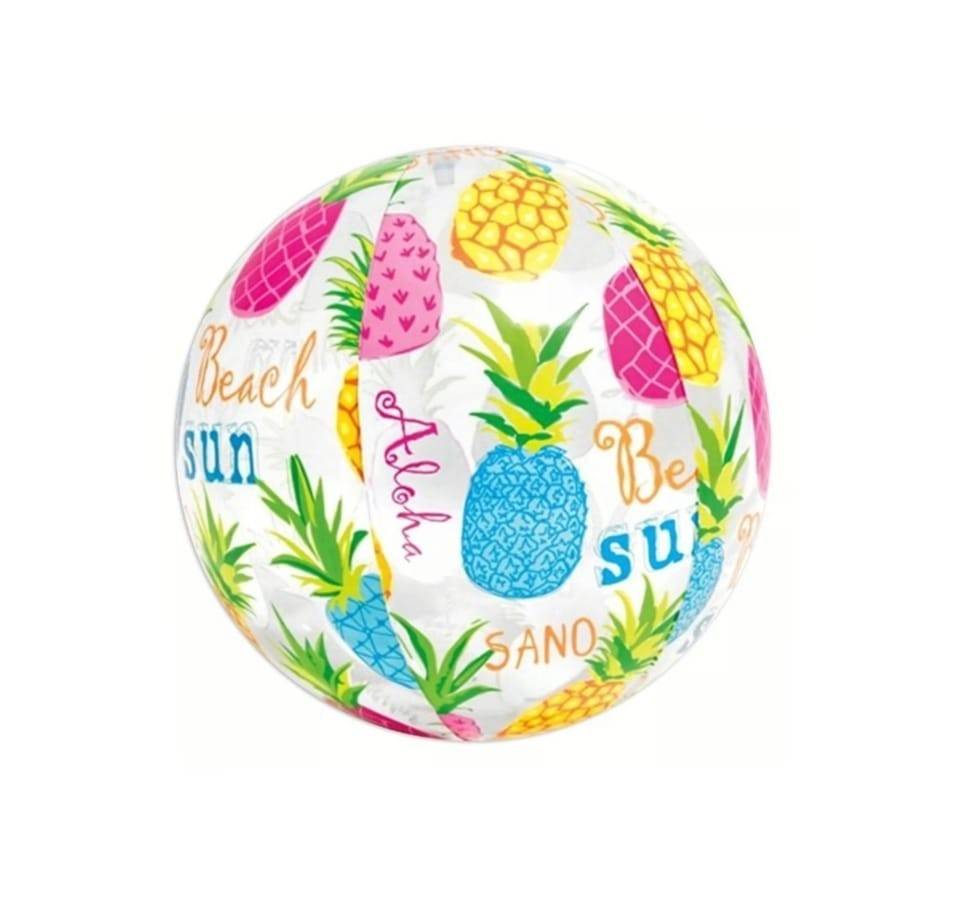Minge gonflabila de plaja , model Multicolor, Intex, 51 cm
