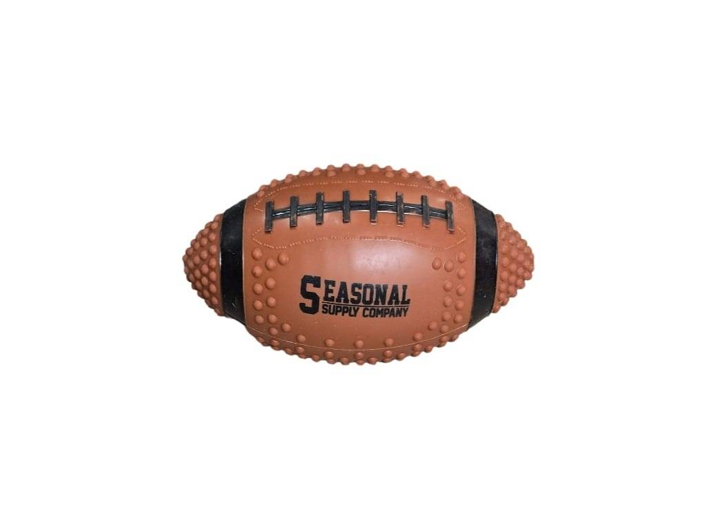 Minge model Rugby, latex, 1 buc, multicolor, 20 cm