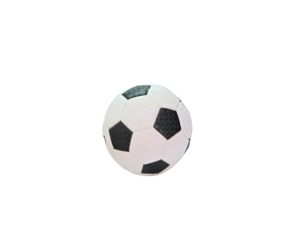 Minge pentru copii, alb/negru, 15 cm
