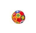 Minge pentru copii, Litere, rosu/multicolor, 15 cm