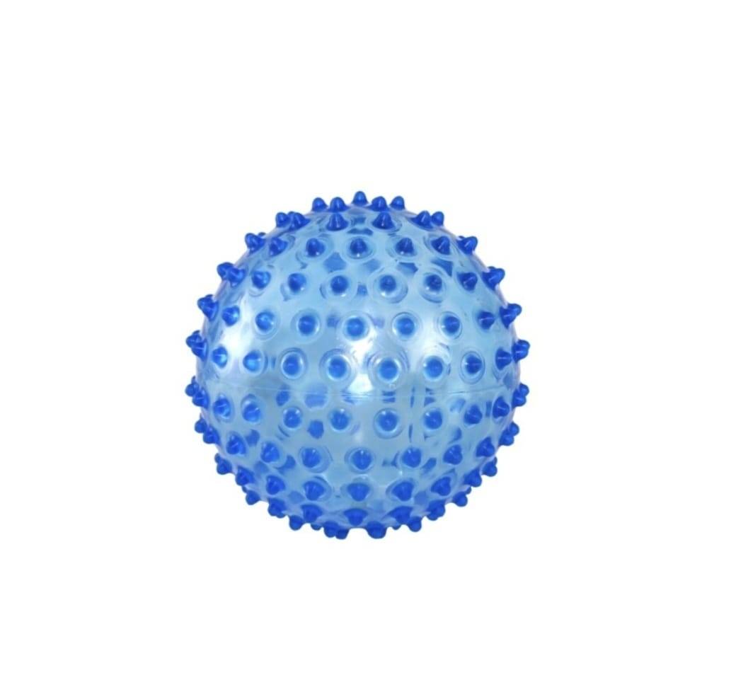 Minge senzoriala pentru bebelusi, albastru, 15 cm, 1 an+
