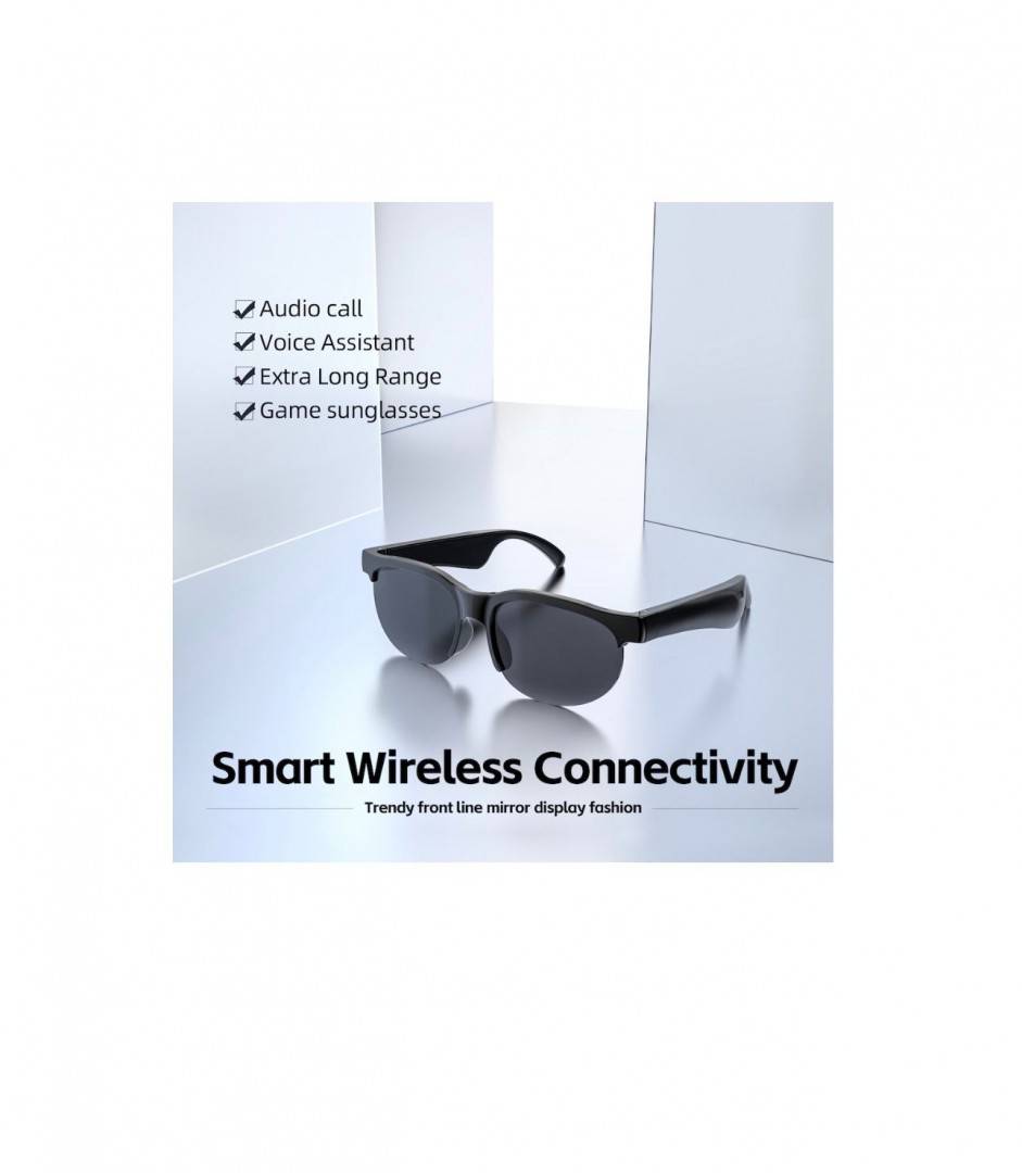 Ochelari de traducere inteligenti AI, Bluetooth 5.3, accepta 144 de limbi, calitate sunet HIFI, impermeabil, interpretare sim