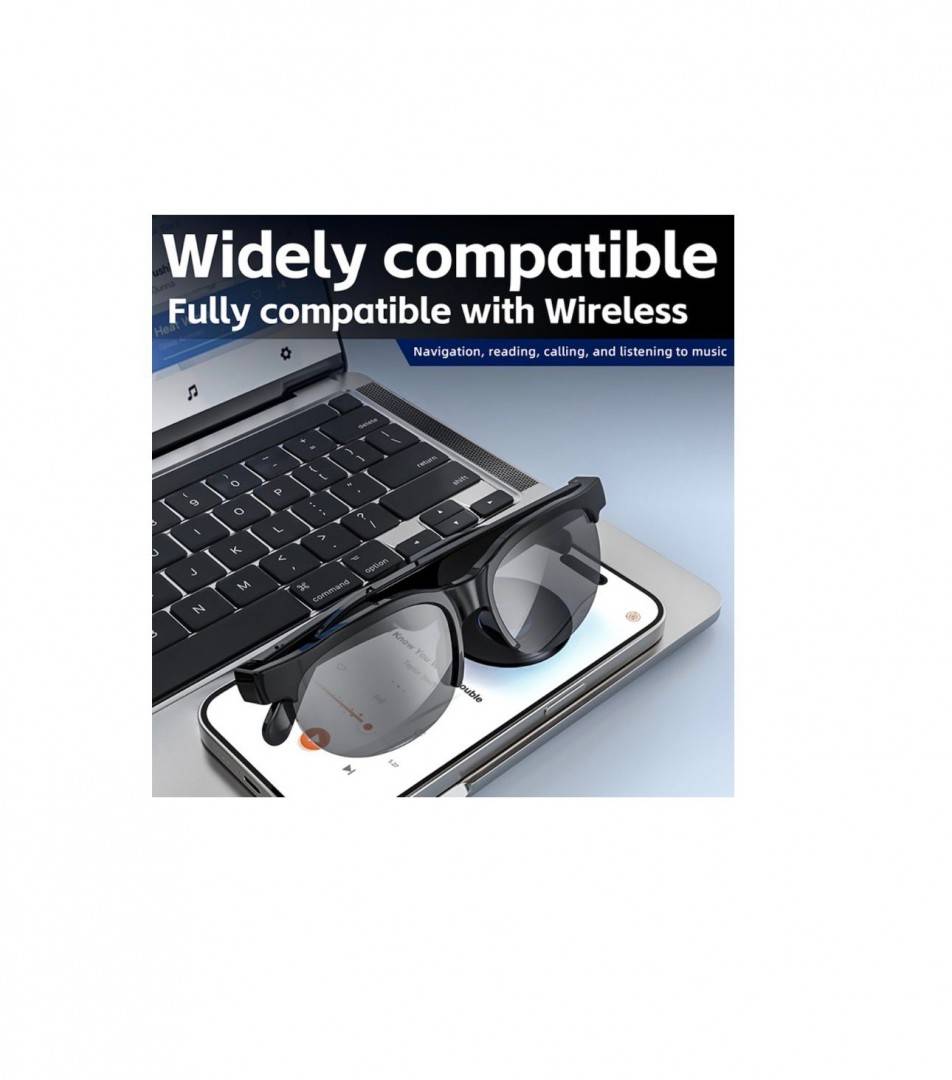 Ochelari de traducere inteligenti AI, Bluetooth 5.3, accepta 144 de limbi, calitate sunet HIFI, impermeabil, interpretare sim