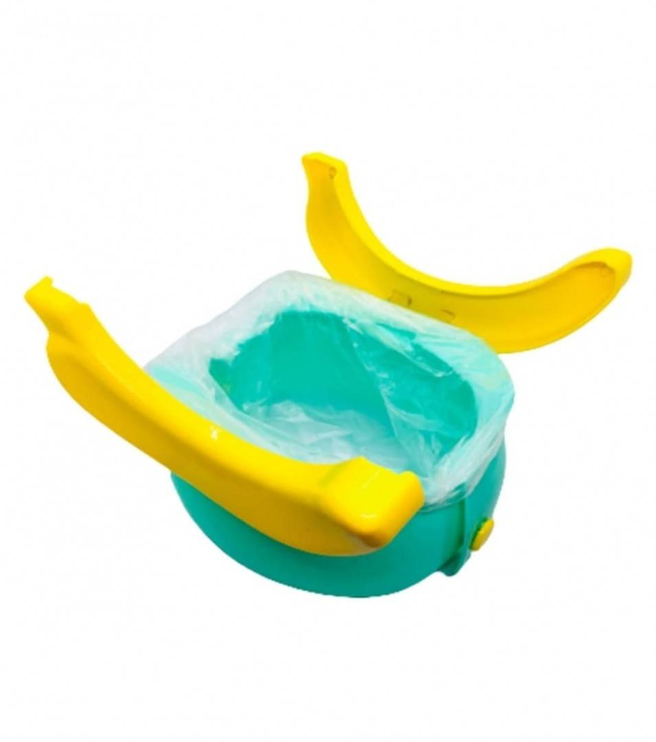 Olita portabila pentru copii, verde, 22 cm