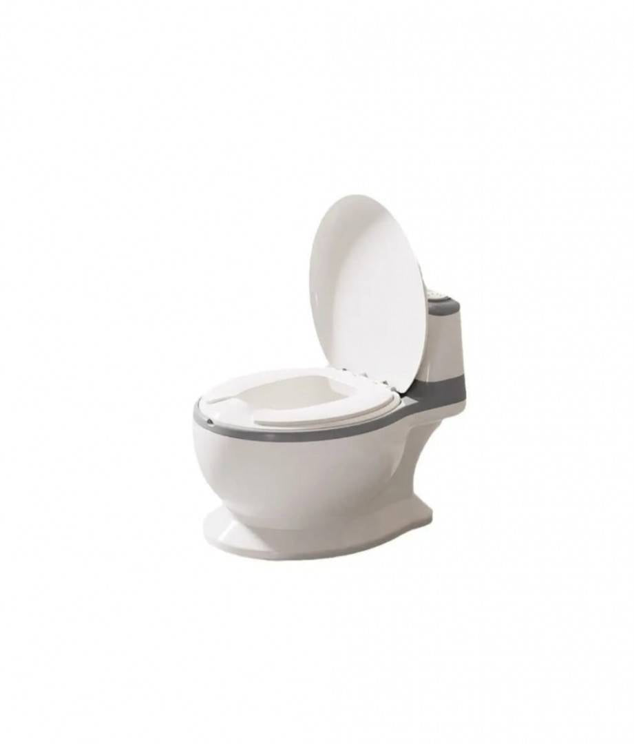 Olita tip minitoaleta, sunete, reductor moale din spuma, insert detasabil, capac rabatabil, 1 an+